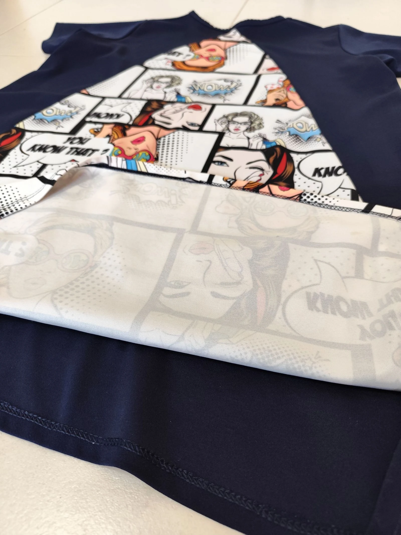 Vestido com Padrão Pop-Art Comics - Mode Italy (XL) – photo 5